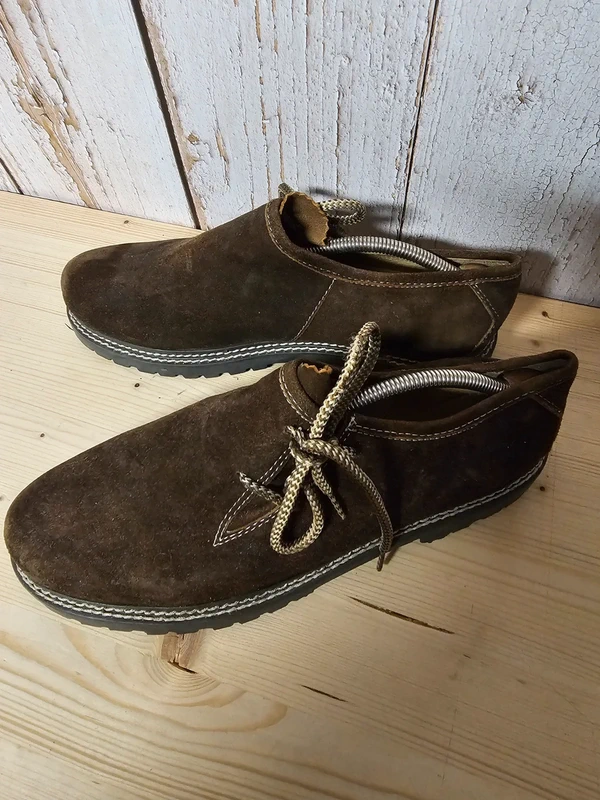 Trachtenschuh Haferlschuh Herren Dunkelbraun