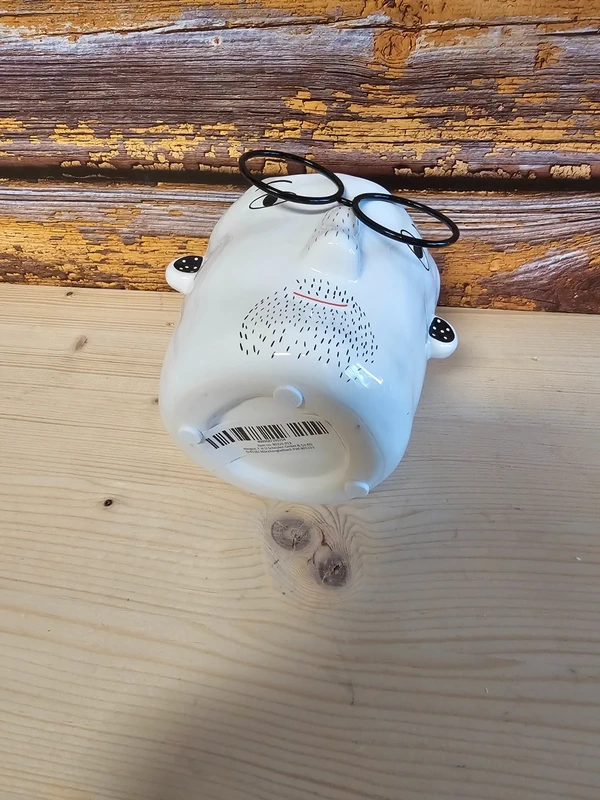 Pflanzgefäß Kopf mit Brille Übertopf Blumentopf