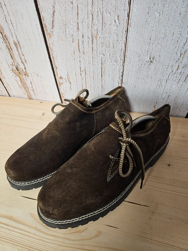 Trachtenschuh Haferlschuh Herren Dunkelbraun