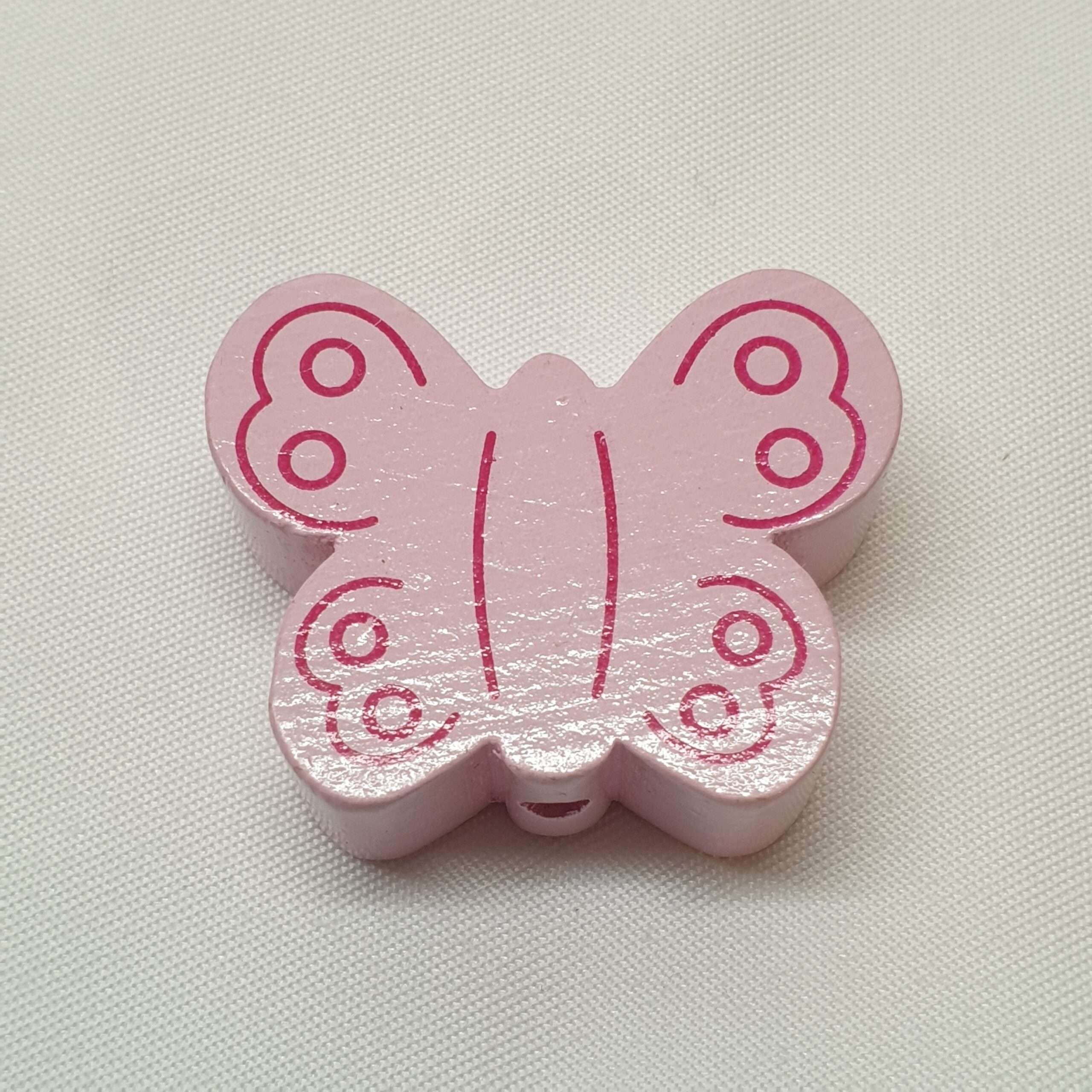 Motivperle Perle Motiv Schmetterling rosa MP221
