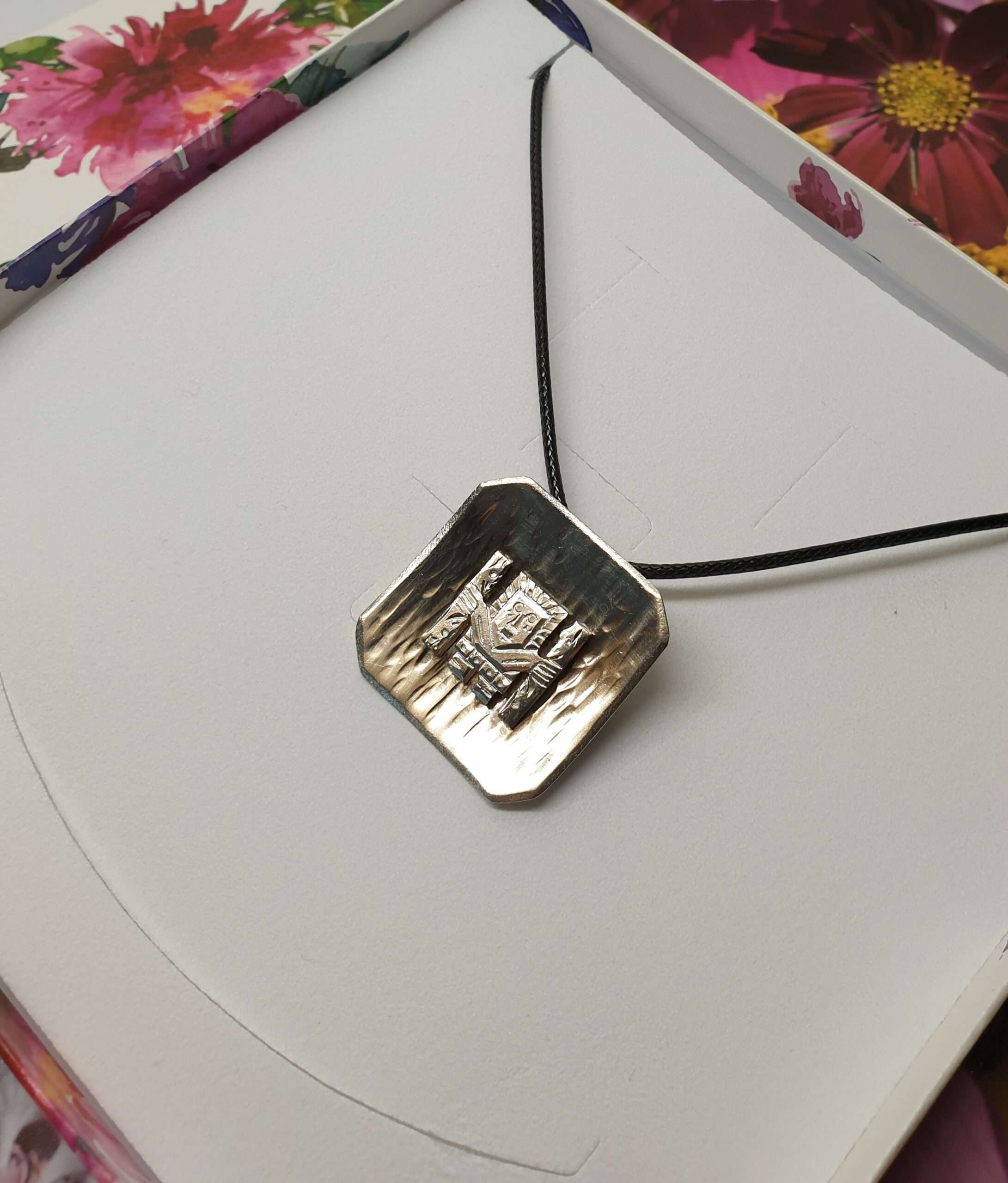 Anhänger Brosche Silber 925 Inka Azteken Maya Silberschmiede Kunst Vintage selten rar SKA1217