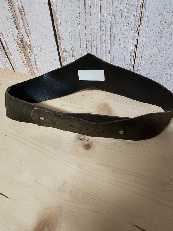 Ledergürtel Trachtengürtel "Herzerl", Taillengürtel 85·