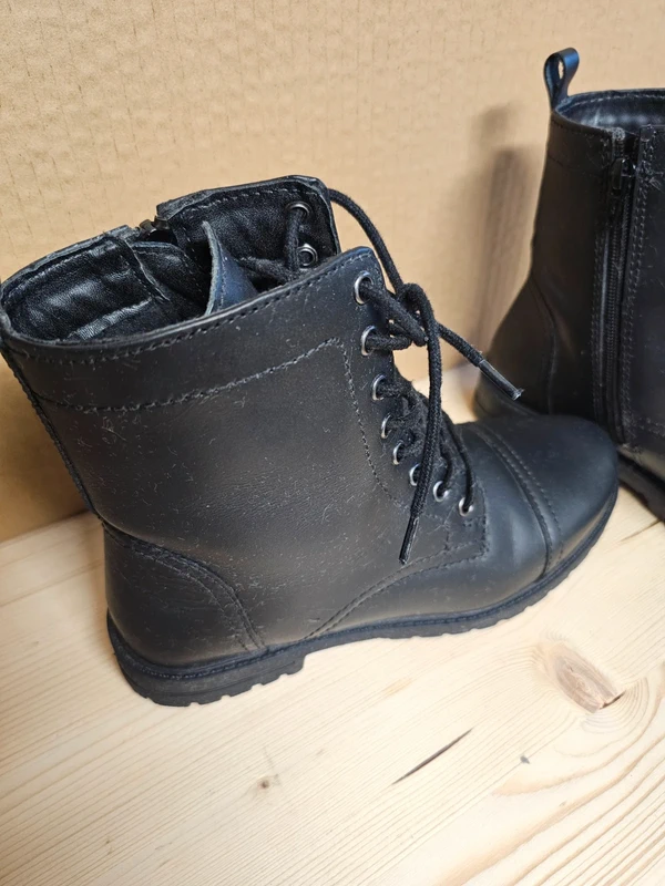 Walkx Damen Stiefel Stiefelette Boots Schwarz Gr. 37