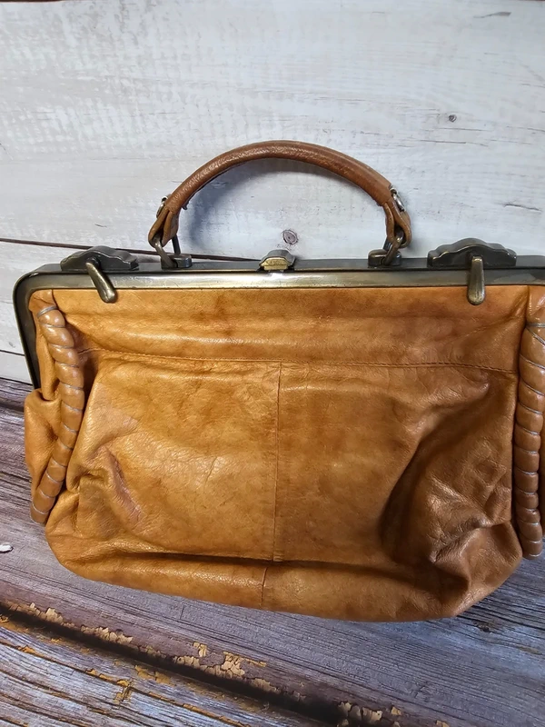 Giudi Made in Italy Vintage Tasche Ledertasche Handtasche