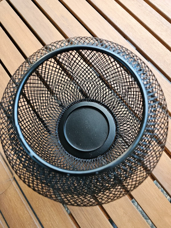 Boltze Windlicht Kerzenhalter Seoul Eisen Schwarz modern Dekoration stilvoll