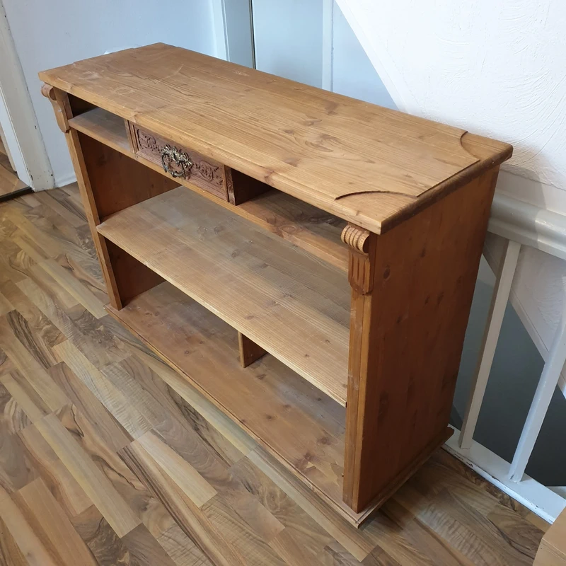 Sideboard Schrank Massivholz in Eiche hell Landhausstil