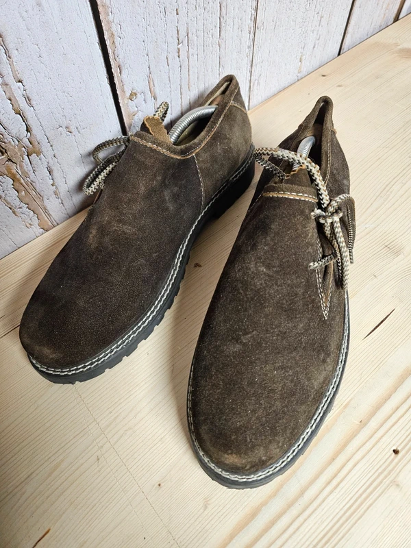 Trachtenschuh Haferlschuh Herren Dunkelbraun