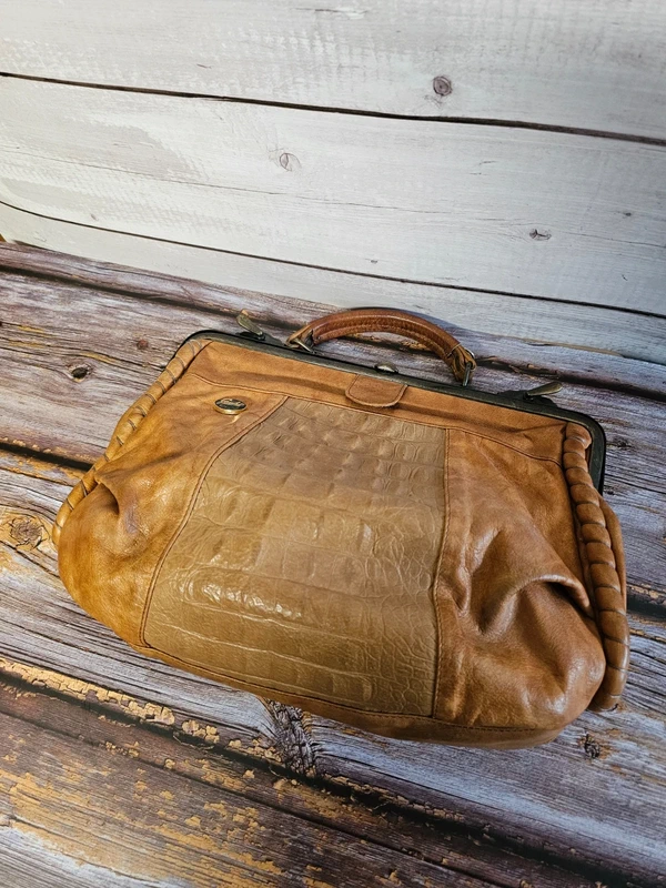 Giudi Made in Italy Vintage Tasche Ledertasche Handtasche