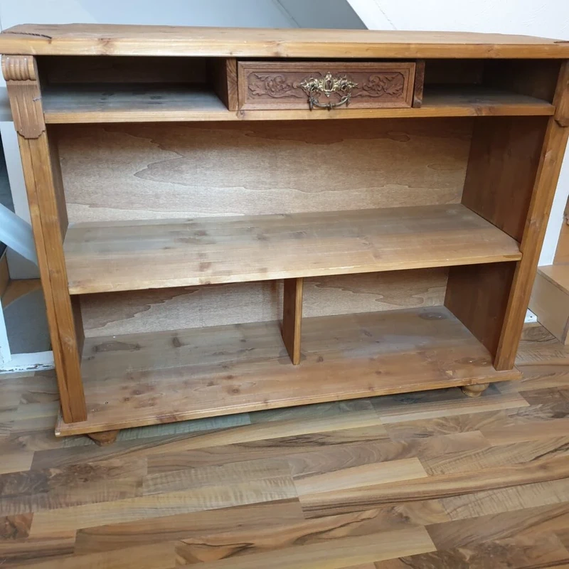 Sideboard Schrank Massivholz in Eiche hell Landhausstil