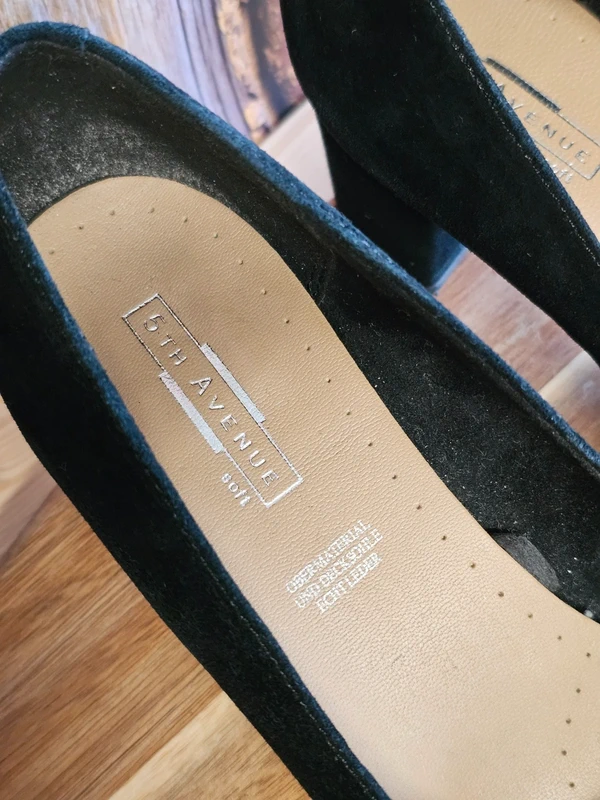 Pumps schwarz Gr. 37 Echt Leder 37