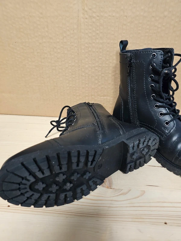 Walkx Damen Stiefel Stiefelette Boots Schwarz Gr. 37