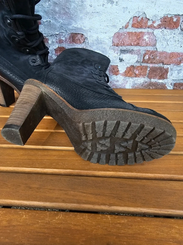 Kennel & Schmenger Schwarze Stiefeletten Damenschuhe Stiefel Leder K & S 38